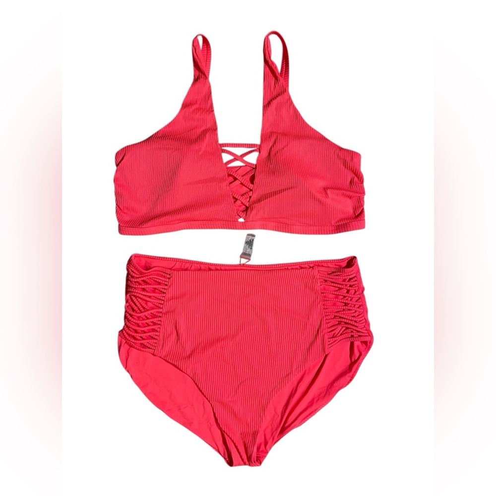 Coastal Waves two piece swim bikini women’s size 3XL